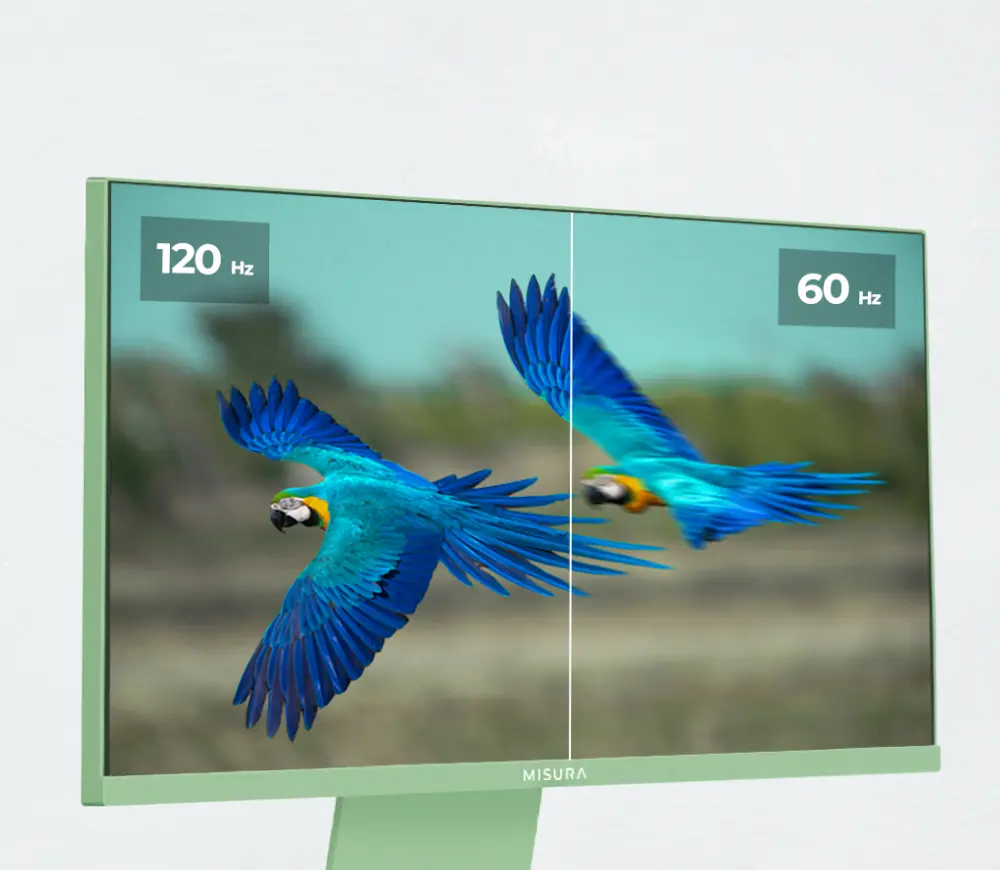 Gladek prikaz 120 Hz – MISURA VIVA 27