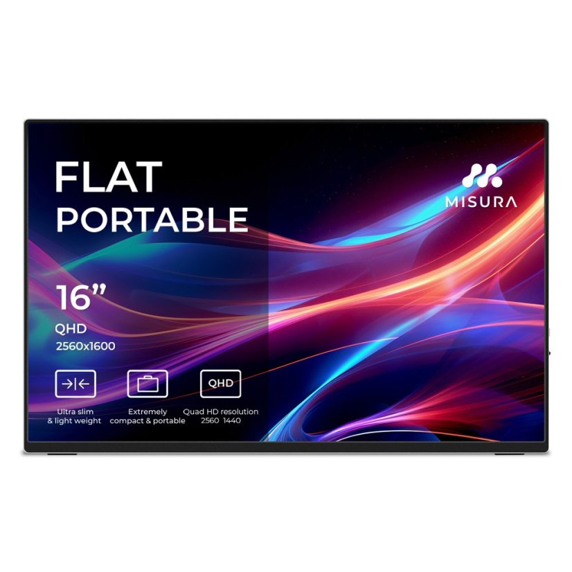 16" Prenosni LCD monitor 2.5K - MISURA M16QHD