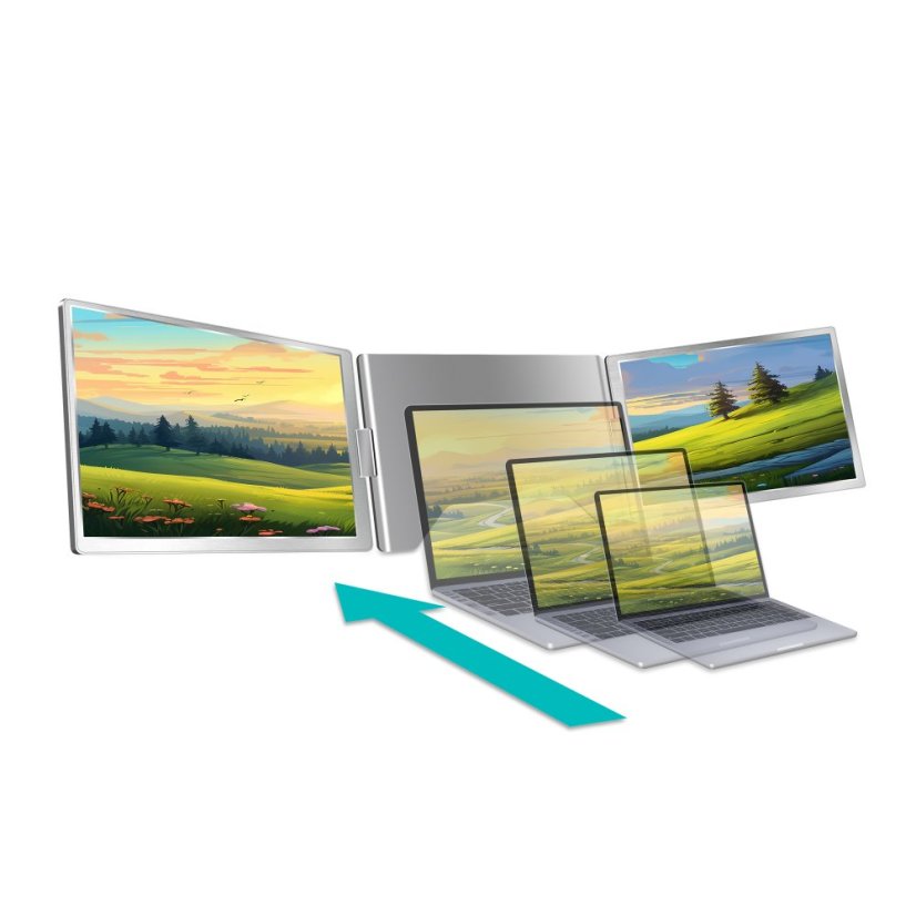 MISURA Přenosné LCD monitory 16“ - 3M1600S1