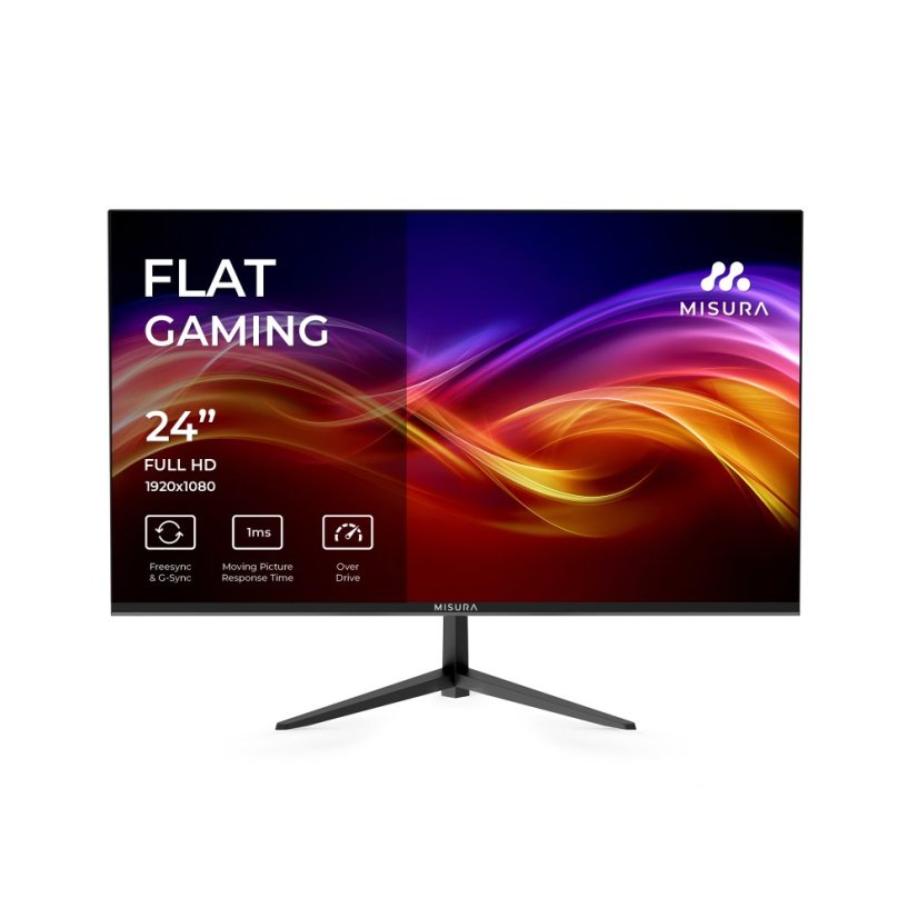 24" Mängumonitor FHD 120 Hz - MISURA EM24DFI