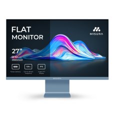 27" Stilvoller QHD 120-Hz-Monitor – MISURA VIVA Mist Blue