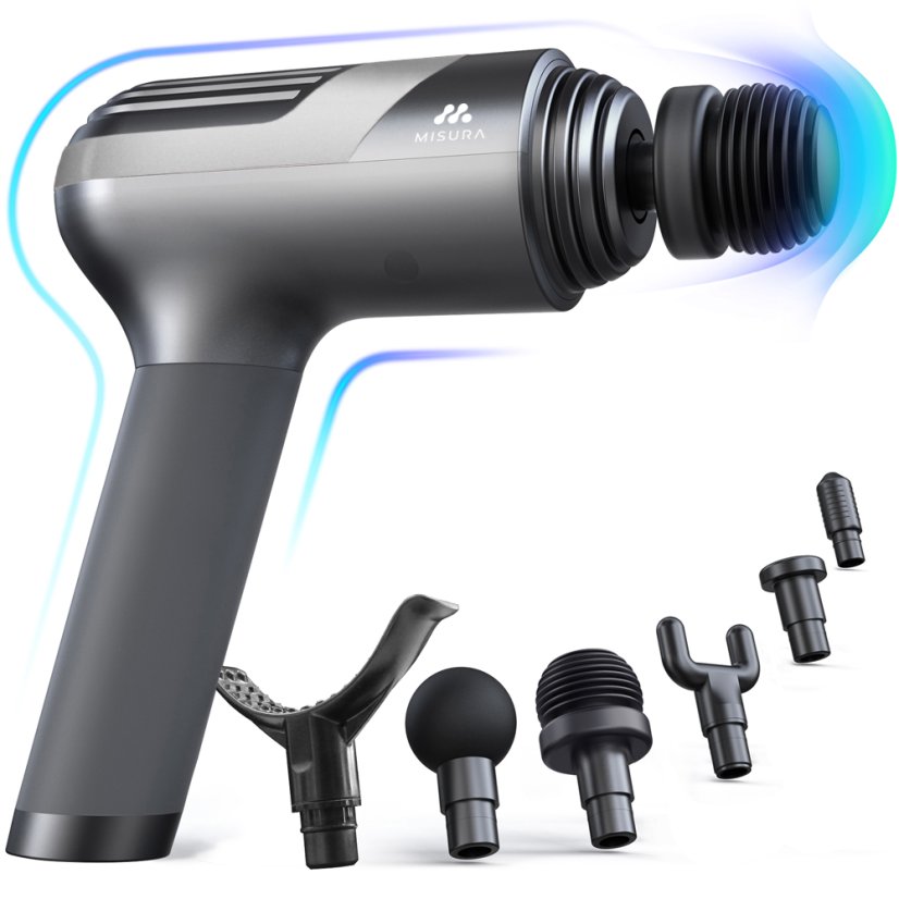MISURA Pistola per massaggio MB1Pro-SILVER
