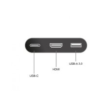 Μείωση 3 σε 1 από USB-C (Thunderbolt 3)