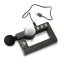 Massagepistole mit Tiefenwärmefunktion MISURA MB2 - GRAPHITE
