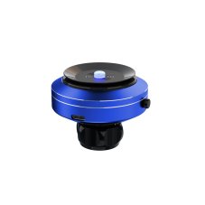 MA05- Mobile phone holder with vacuum suction cup and wireless charging QC3.0 - BLUE