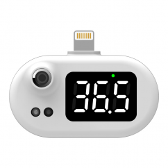 Termometru pentru telefon mobil MISURA - Apple alb