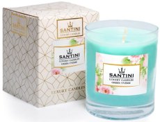 Πολυτελές κερί Santini - Green Yvésse, 200g