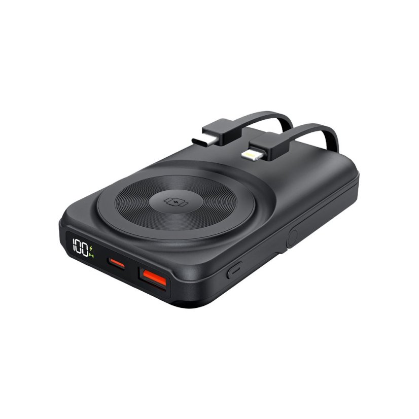 Powerbank MISURA MH09 – 10 000 mAh, MagSafe, Qi2