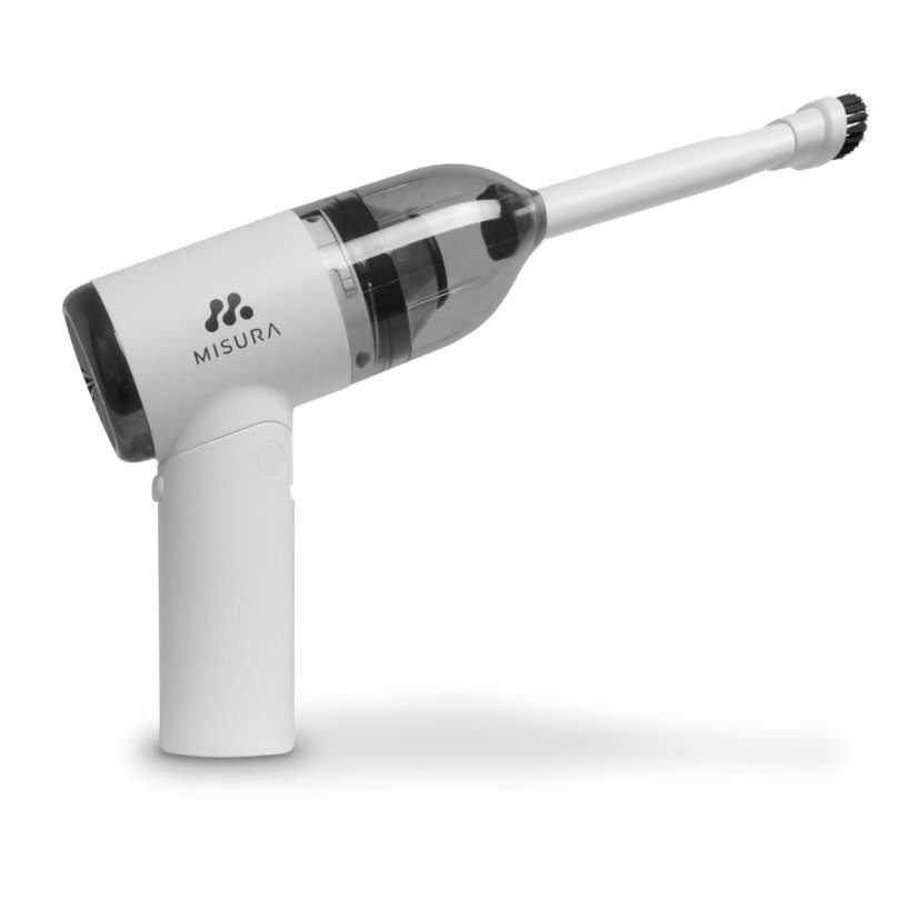 MISURA MA01 - cordless portable car vacuum cleaner, foldable, 5 000 Pa, WHITE