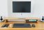 Premium Oak Wooden Monitor Stand: Timeless Natural