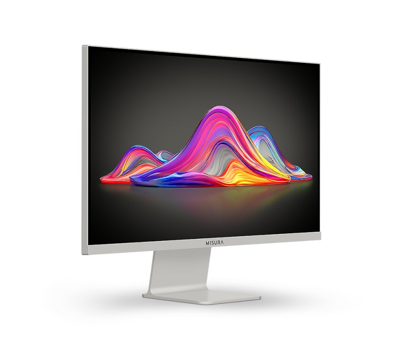 27" barevný IPS monitor 120 Hz - MISURA VIVA Moon Silver