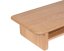 Premium Oak Wooden Monitor Stand: Timeless Natural