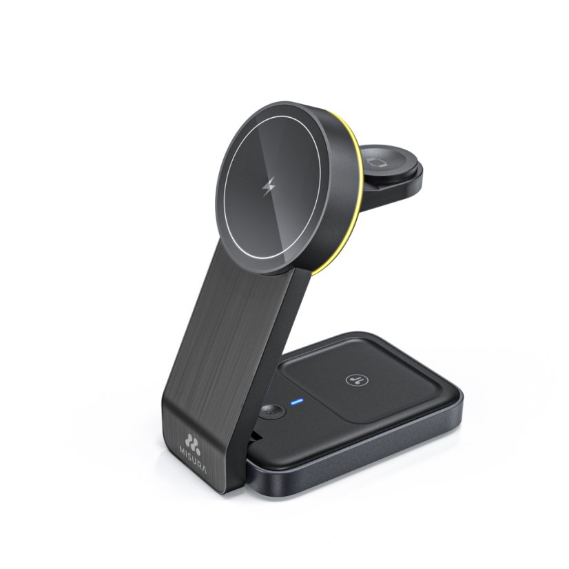 Juhtmevaba laadija 3-in-1 MISURA MH10 - BLACK