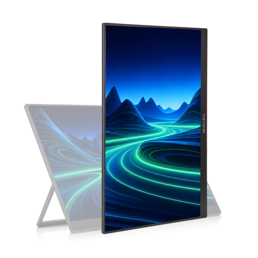 17,3" Přenosný bezdrátový monitor WQHD 2.5K s baterií - MISURA P173QHBW