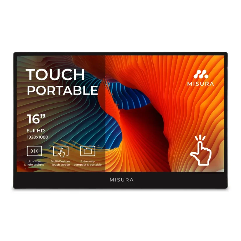 16" tragbarer Touchscreen-LCD-Monitor - MISURA M16T