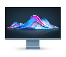 27" farbiger IPS-Monitor 120 Hz - MISURA VIVA Mist Blue