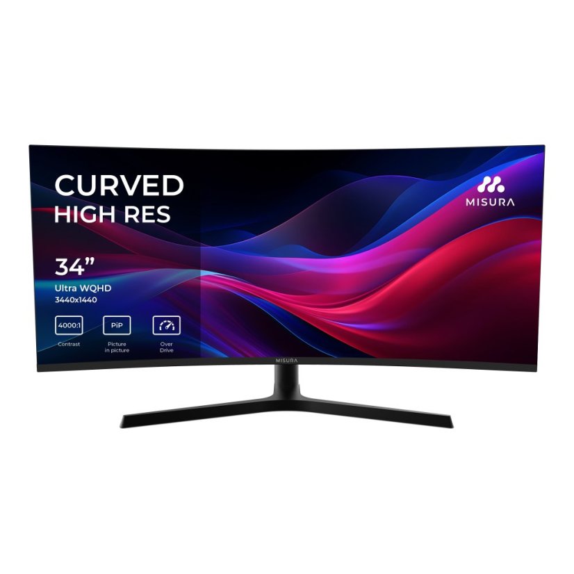 MISURA High Resolution monitor 34" - 165 Hz ZAKRIVLJENI - EG34RWA