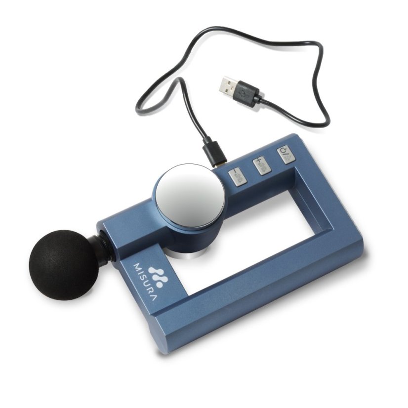 MBMISURA MB2 Massagepistole mit Tiefenwärmefunktion-BLUE
