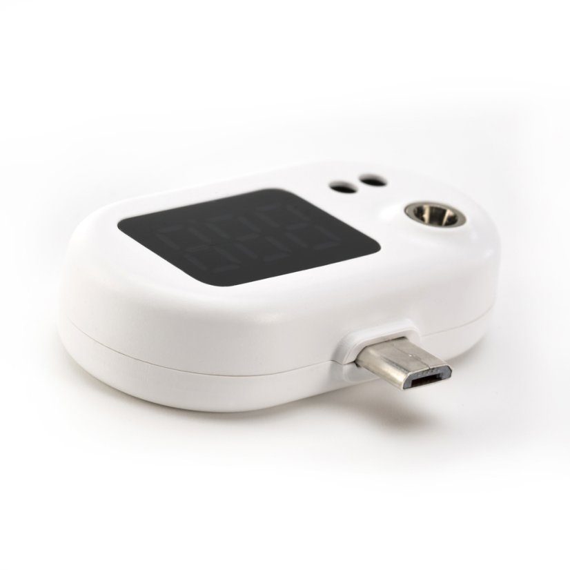MISURA Thermometer fürs Handy - Android weiß (Micro USB)