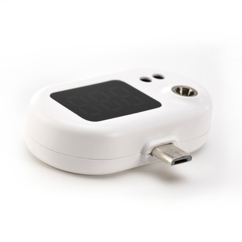 Termometer MISURA za mobilni telefon - Android bela (Micro USB)