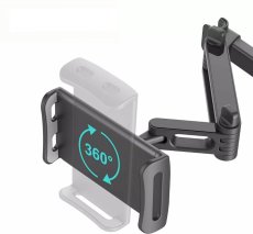 MISURA Folding tablet and mobile phone holder for the car-BLACK