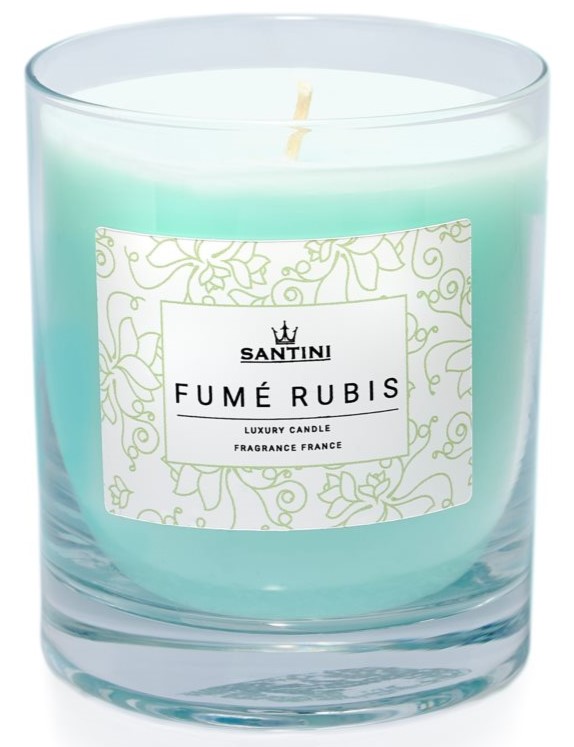 Πολυτελές κερί Santini - Fumé Rubis, 200g