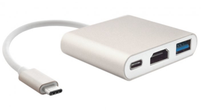 3in1-Reduzierung von USB-C (Thunderbolt 3)