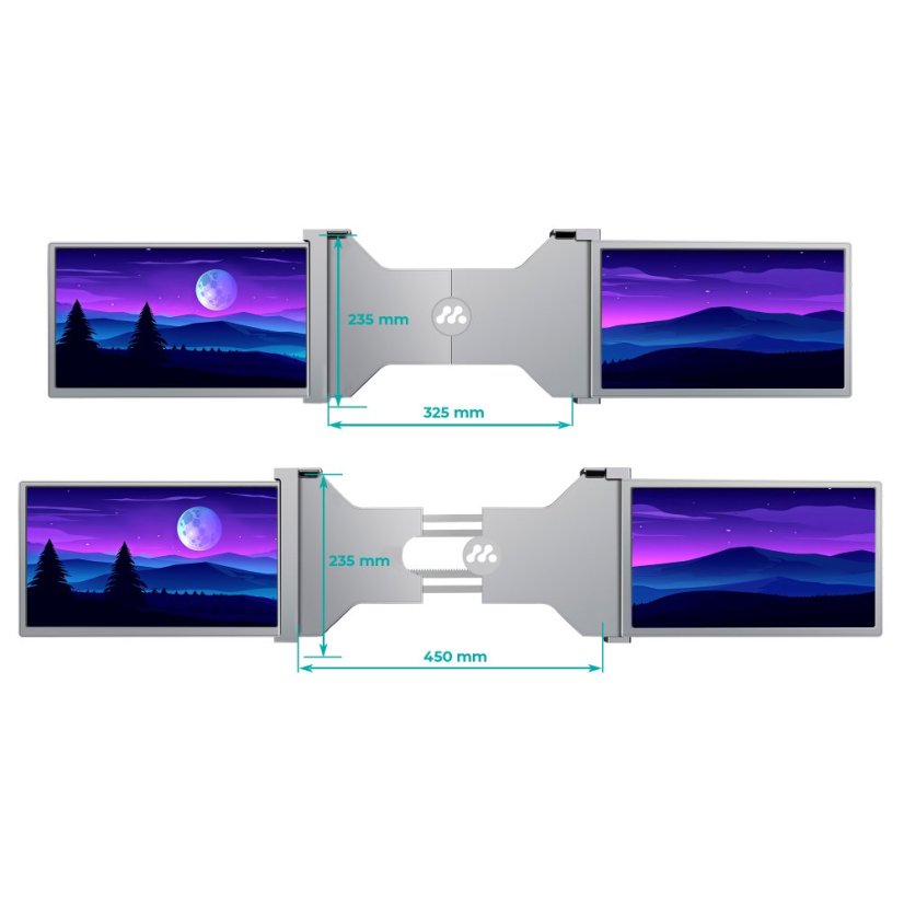 MISURA Prenosni monitorji LCD 15" 3M1500S