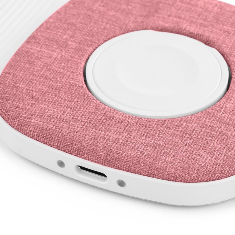 3-in-1 Wireless Charger MISURA MH06 - ROSE