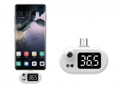 Termómetro para teléfono móvil MISURA - Android blanco (Micro USB)