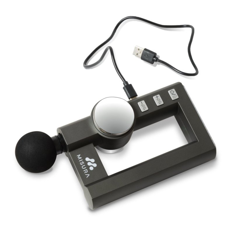 Massagepistole mit Tiefenwärmefunktion MISURA MB2 - GRAPHITE