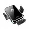 MA04 - Car phone holder with wireless QC3.0 charging SILVER