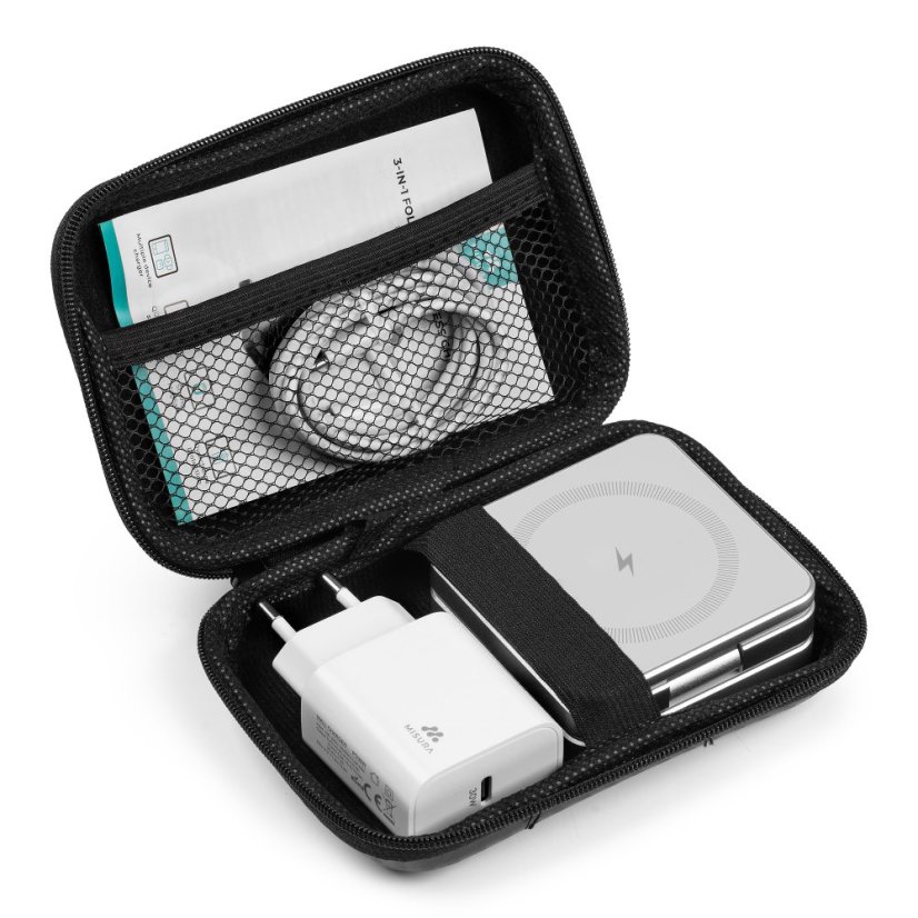 Kabelloses Ladegerät 3-in-1 MISURA MH08 Pro - SILVER