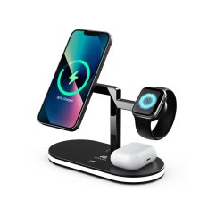 MH07 Wireless Charging Station 5-in-1 BLACK