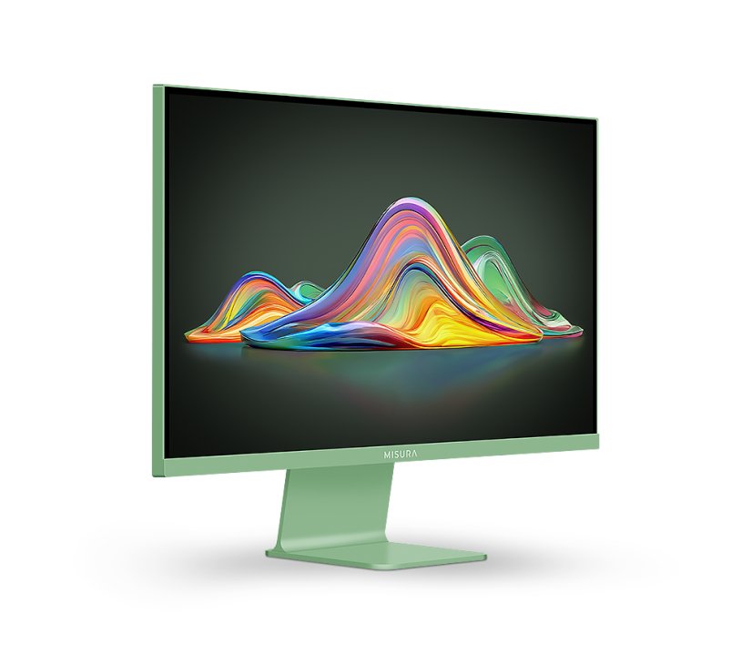 27" barevný IPS monitor 120 Hz - MISURA VIVA Pistachio Green