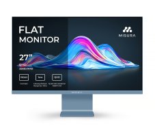 27" farbiger IPS-Monitor 120 Hz - MISURA VIVA Mist Blue