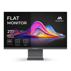 27" Stilvoller QHD 120-Hz-Monitor – MISURA VIVA Space Gray