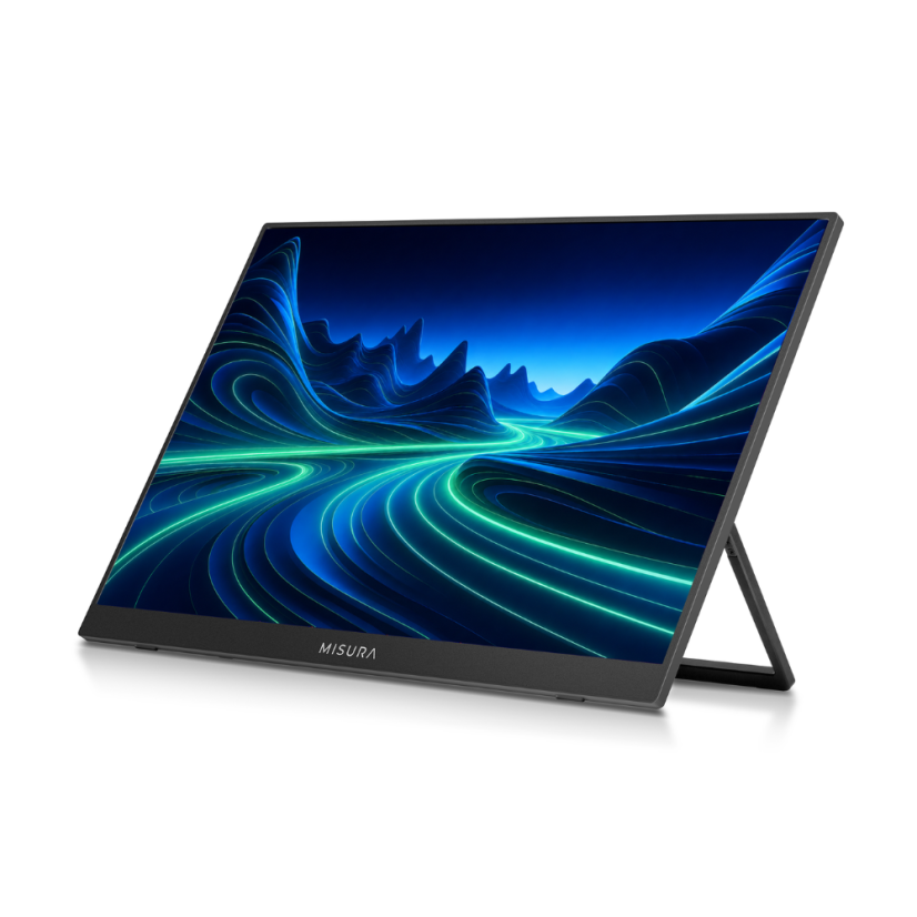 17,3" Přenosný bezdrátový monitor WQHD 2.5K s baterií - MISURA P173QHBW