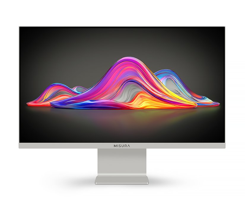 27" barevný IPS monitor 120 Hz - MISURA VIVA Moon Silver