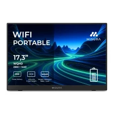 17,3" prenosni brezžični monitor WQHD 2.5K z baterijo - MISURA P173QHBW