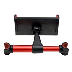 Suporte para tablet e telemóvel para o automóvel - BLACK/RED