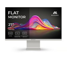 27" farbiger IPS-Monitor 120 Hz - MISURA VIVA Moon Silver