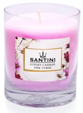 Πολυτελές κερί Santini - Pink Yvésse, 200g