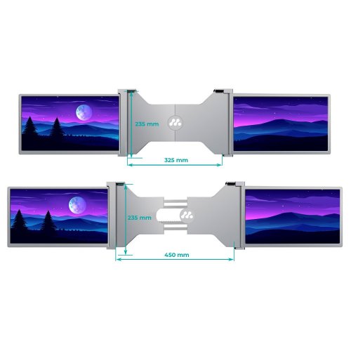 Přenosné LCD monitory 15" 3M1500S