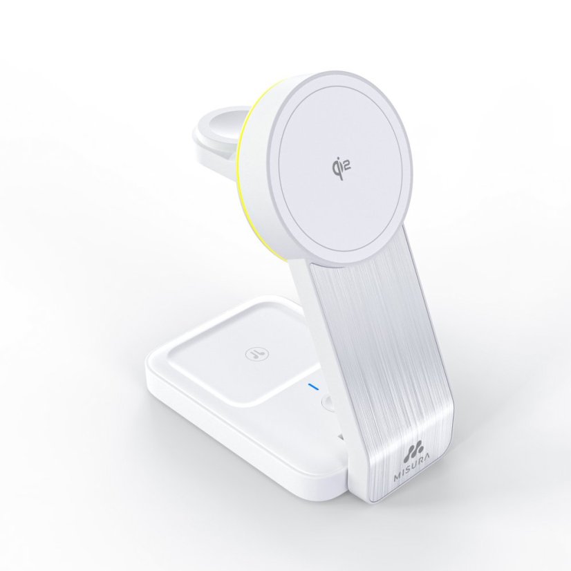 Langaton laturi 3-in-1 MISURA MH10 - WHITE