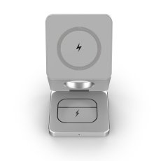 Bezvadu lādētājs 3-in-1 MISURA MH08 Pro - SILVER