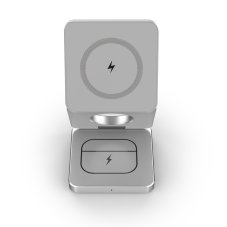3-in-1 Wireless Charger MISURA MH08 Pro - SILVER
