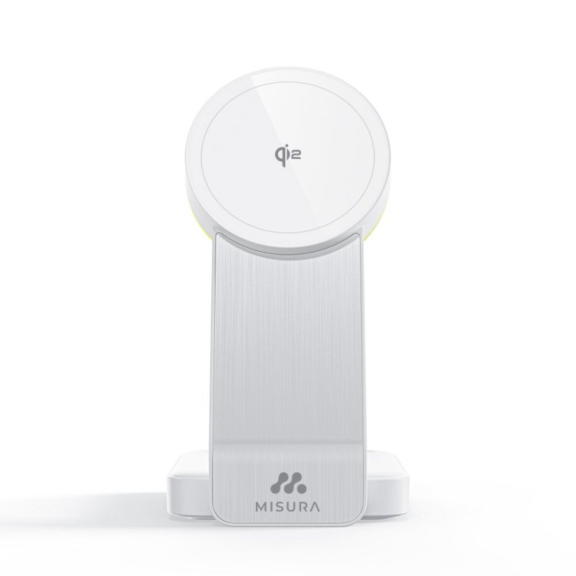 Langaton laturi 3-in-1 MISURA MH10 - WHITE