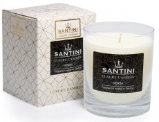 Vela de luxo Santini - Denim, 200g