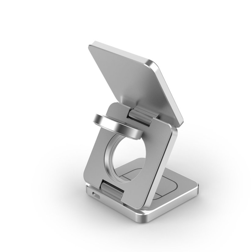 Kabelloses Ladegerät 3-in-1 MISURA MH08 Pro - SILVER
